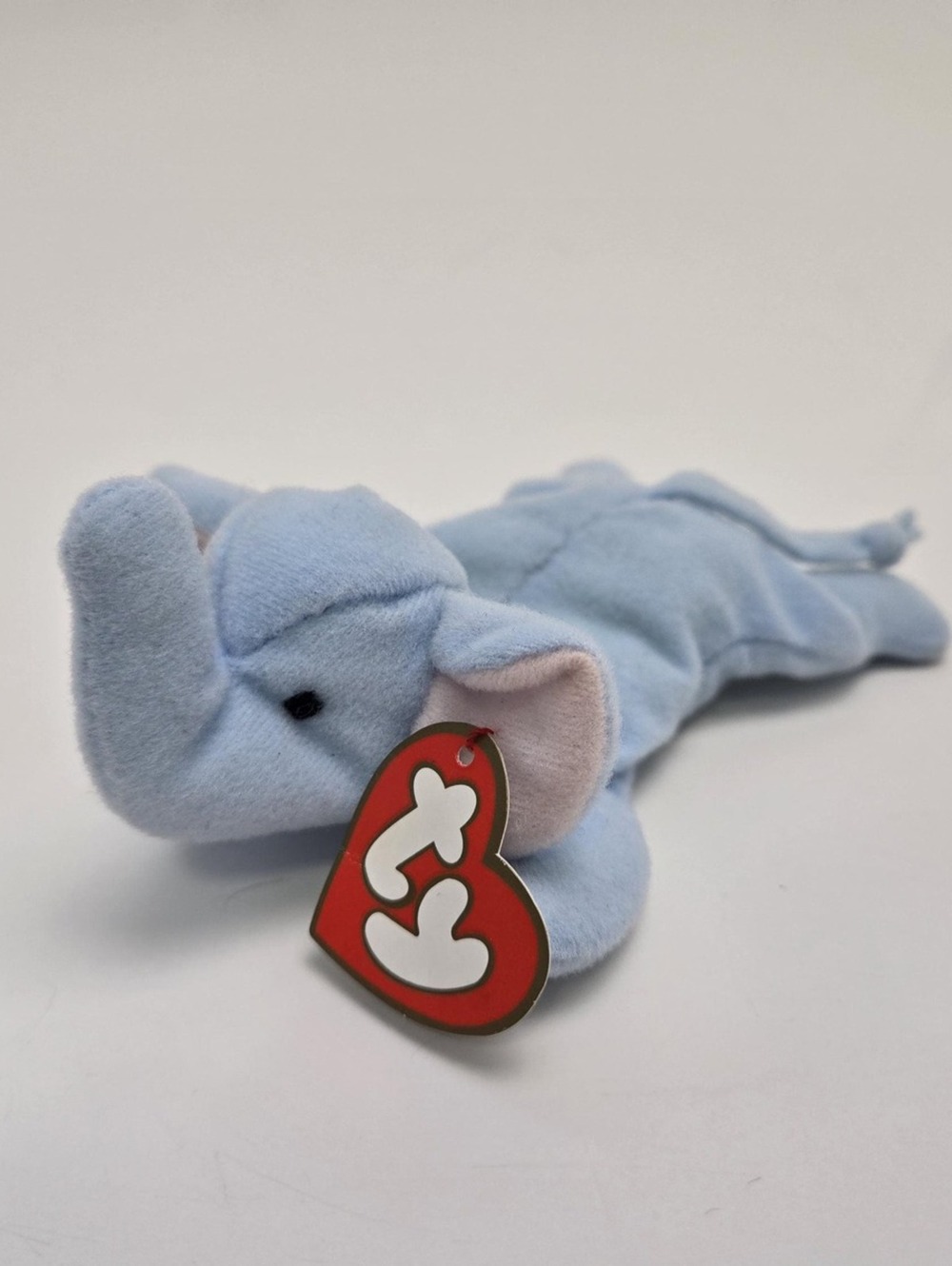 Ty McDonald’s Teenie Beanie “Peanut” the Light Blue Elephant! (3 inch)